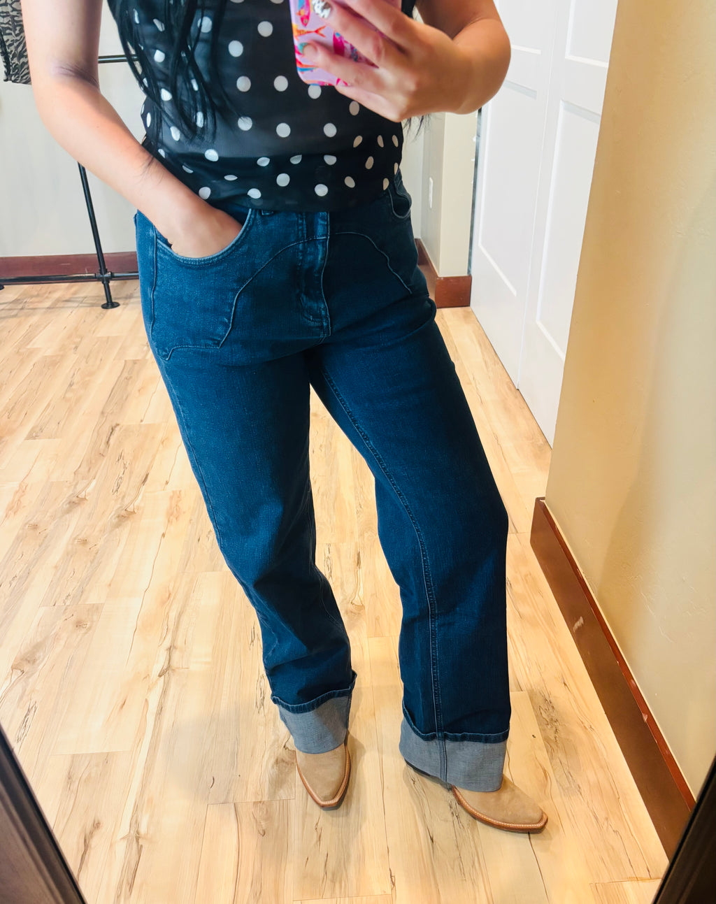 The Ranch Hand Cuffed Jeans