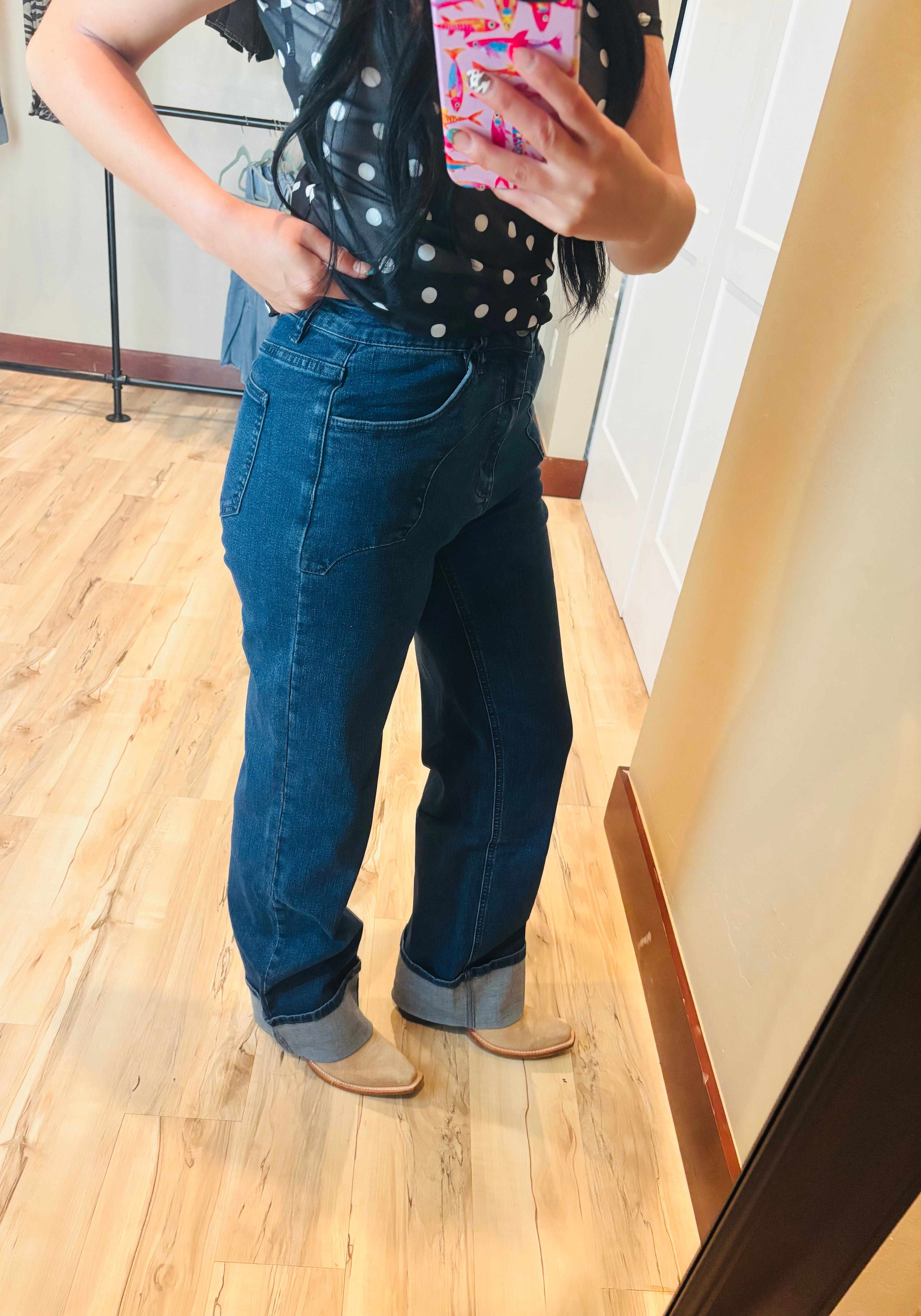 The Ranch Hand Cuffed Jeans