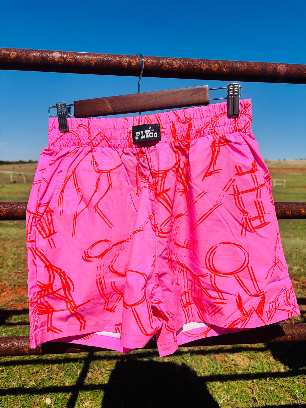 Pink Spur Boxers