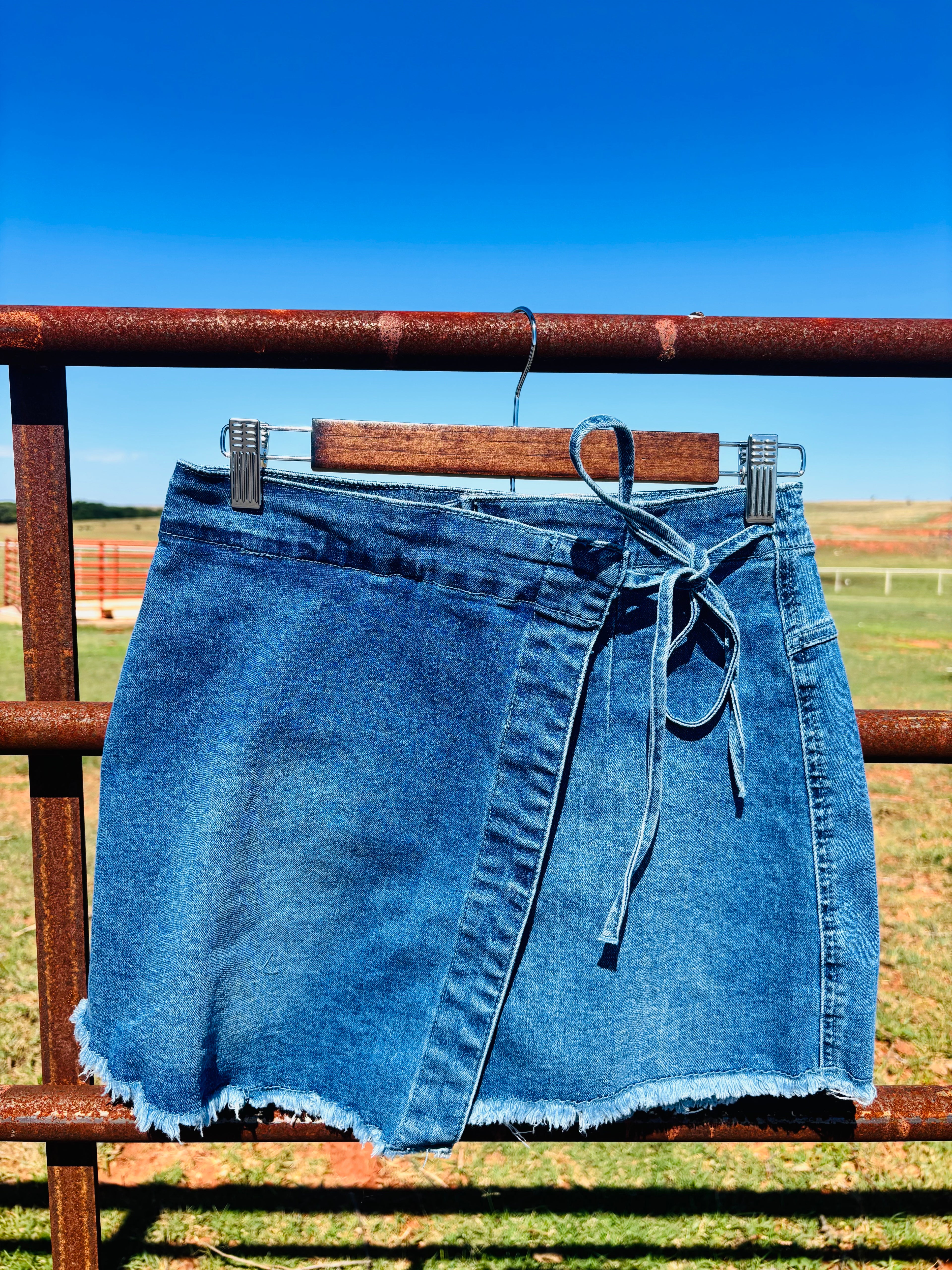 Blue Jean Baby Skort